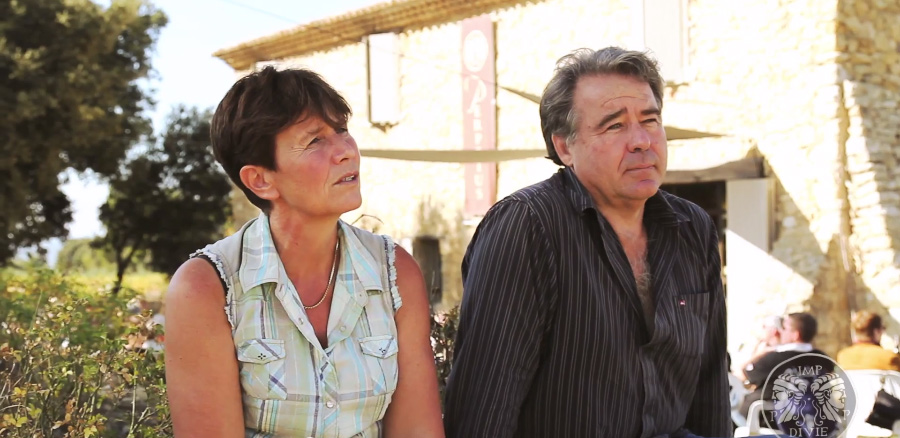 Une famille de vignerons en Provence Christine Queirel-Michel et son mari Robert