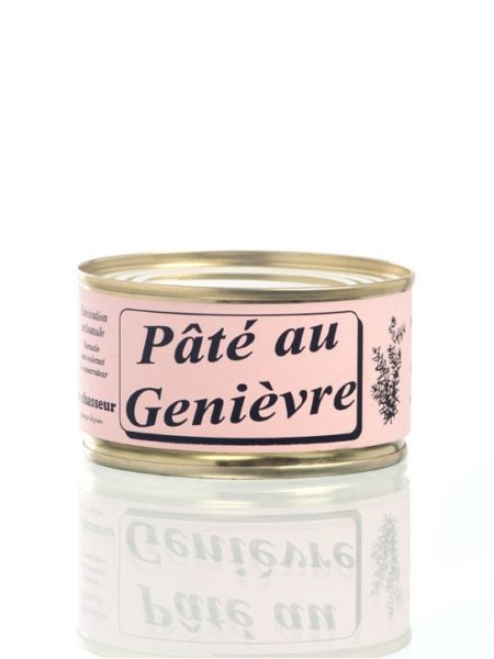 Pâté artisanal au genièvre - Conserve 130g