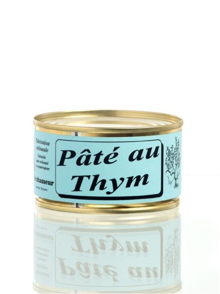 Pâté artisanal au Thym Conserve 130g