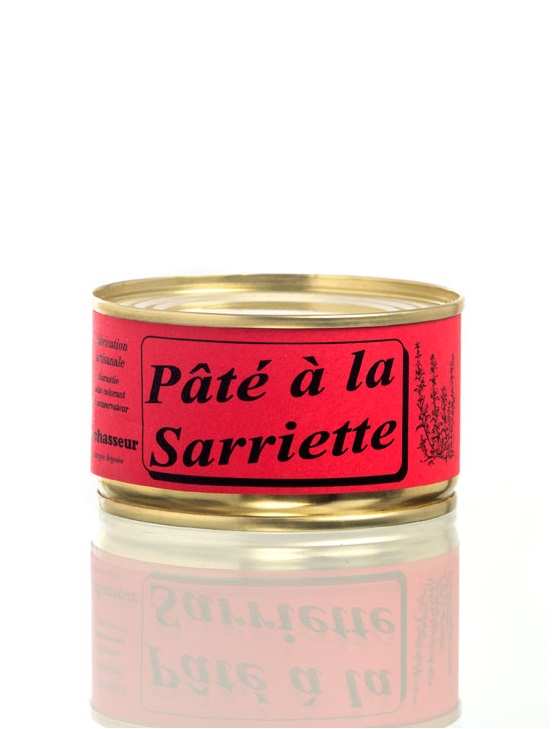 Pâté artisanal à la Sarriette Conserve 130g