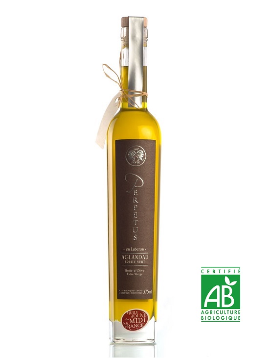 Huile d'olive Aglandau Bouteille 37,5cl - Domaine les Perpetus