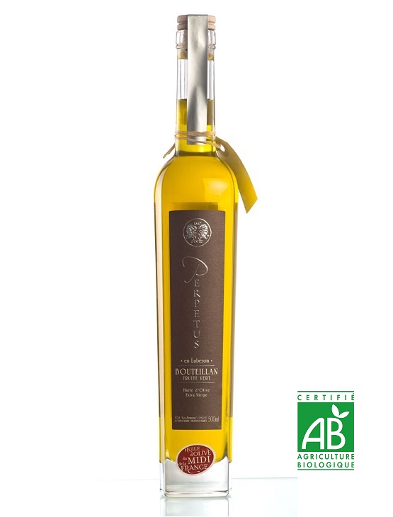 Huile d'olive Bouteillan Bouteille 50cl - Domaine les Perpetus