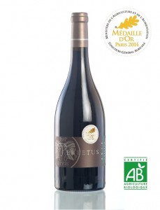 Vin rouge AOP Luberon 2014 Médaille d'or Bouteille 75cl - Domaine Les Perpetus