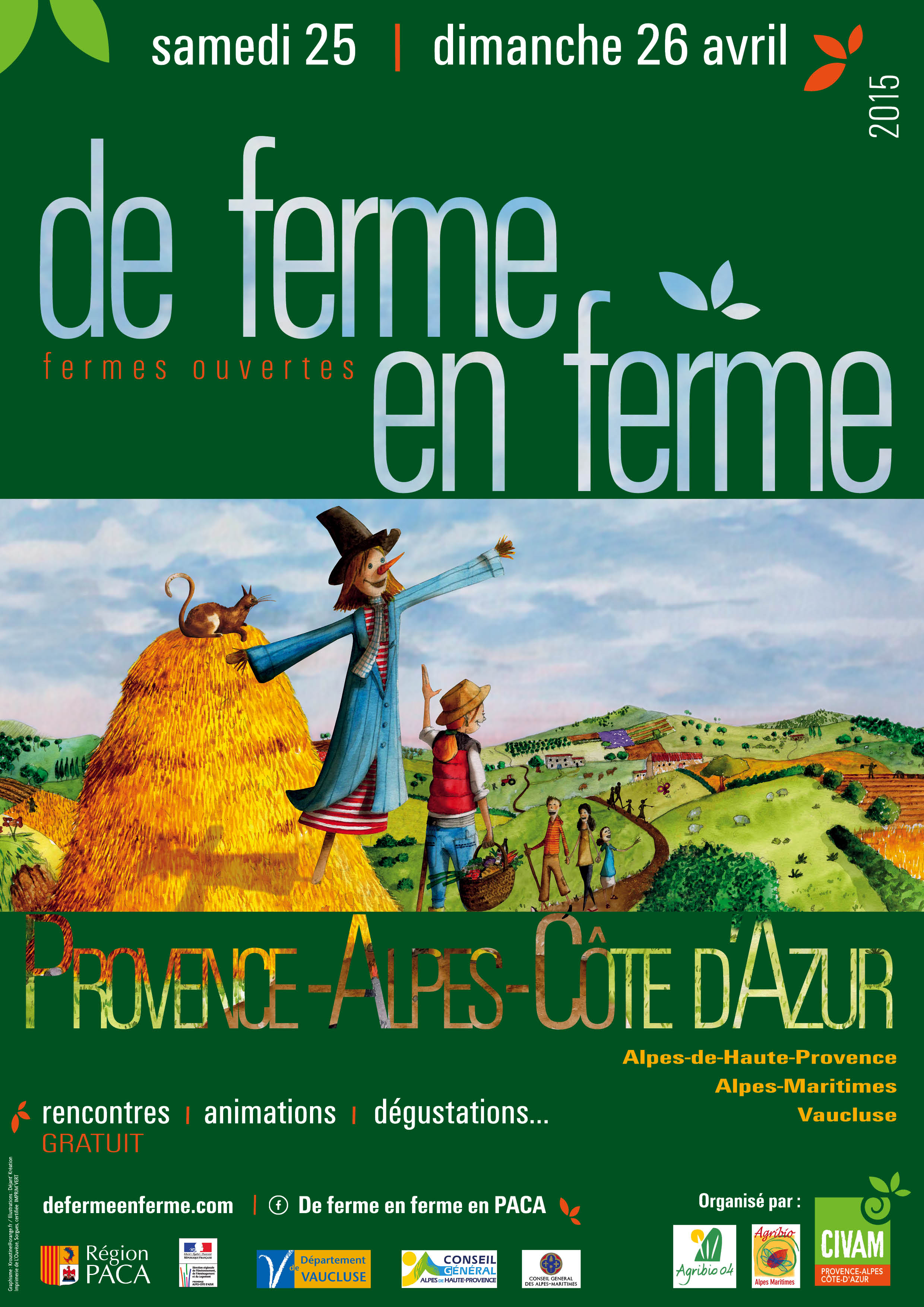 Venez au Domaine Les Perpetus avec de Ferme en Ferme!