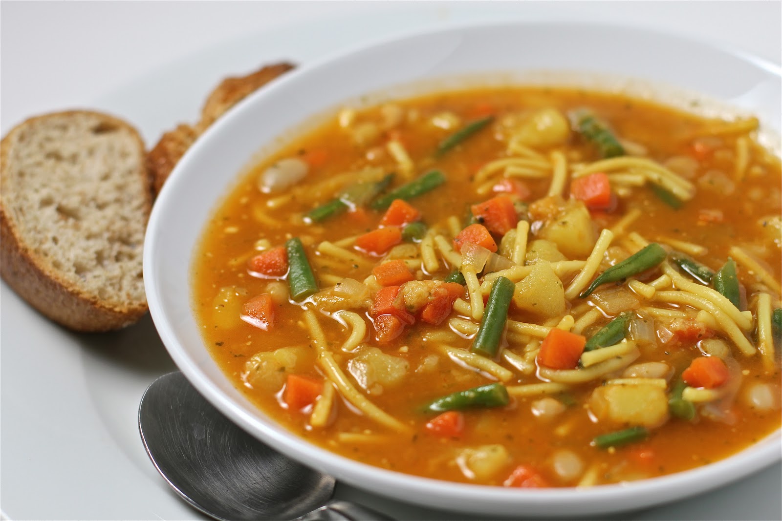 Soupe au Pistou provençale au Domaine Les Perpetus