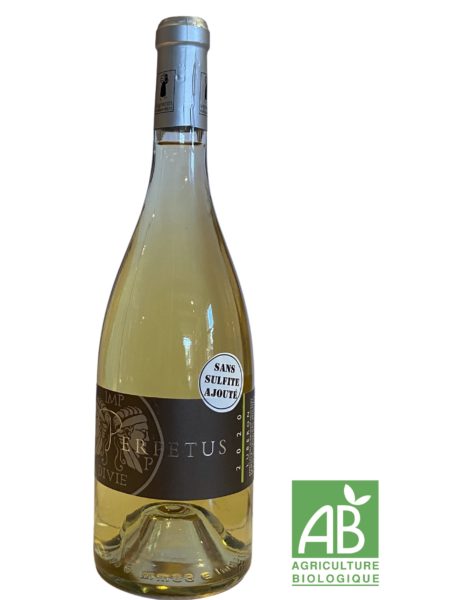 Vin blanc AOP Luberon 2020 - Sans sulfite ajouté - Bouteille 75cl