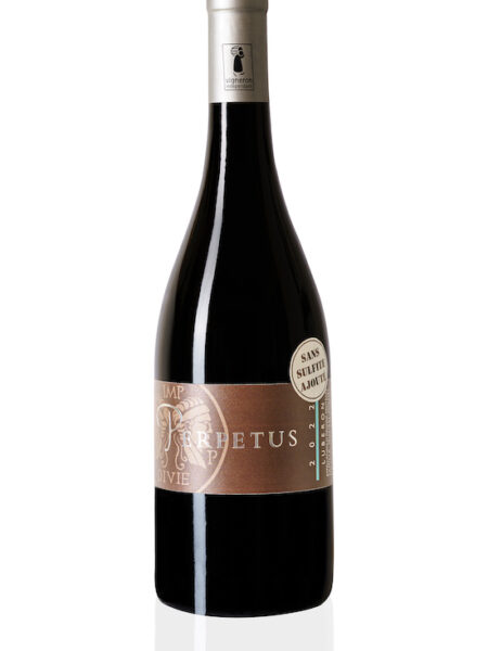 Vin Rouge AOP Luberon 2024 - sans sulfites ajoutés - Bouteille 75cl